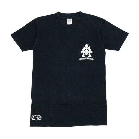 T-shirt Chrom/black
